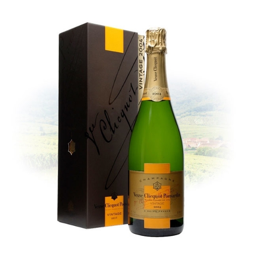 图片 Veuve Clicquot Brut Vintage 2004 Champagne 750 ml, VEUVEBRUT2004