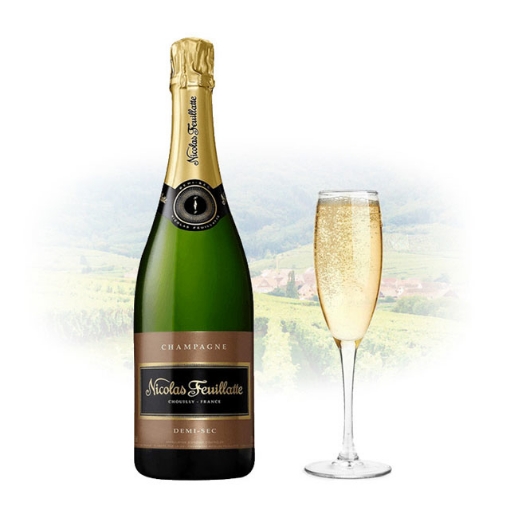 图片 Nicolas Feuillatte Demi-Sec Champagne 750 ml, NICOLASDEMISEC