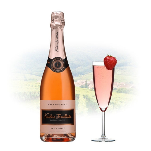 图片 Nicolas Feuillatte Brut Rose Champagne 750 ml, NICOLASBRUTROSE