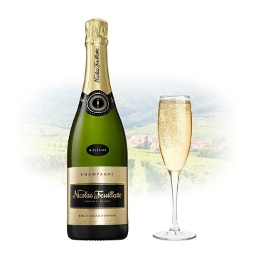 图片 Nicolas Feuillatte Brut Blanc de Blancs Champagne 750 ml, NICOLASDEBLANCS