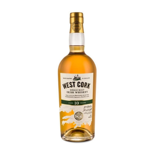 图片 West Cork 10 Year Old Single Malt Whisky 700 ml, WESTCORK10