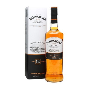 图片 Bowmore 12 Year Old Single Malt Scotch Whisky 700 ml, BOWMORE12