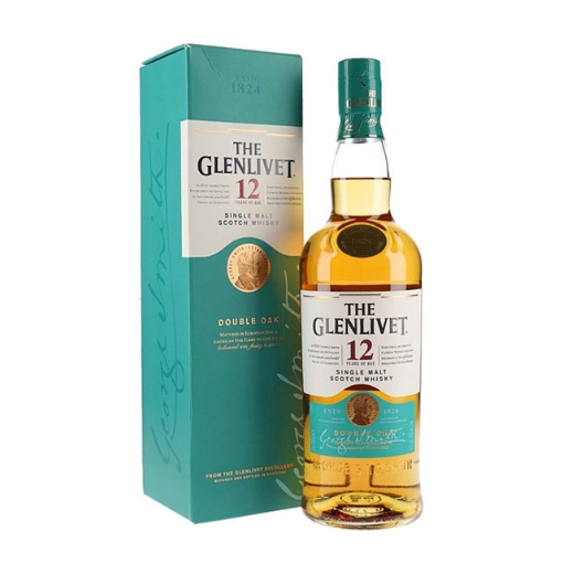 图片 The Glenlivet 12 Year Old Double Oak Single Malt Scotch Whisky 700 ml, THEGLENLIVET12DOUBLE