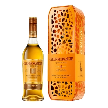 图片 Glenmorangie 10 Year Old The Original Giraffe Gift Box Single Malt Scotch Whisky 700 ml, GLENMORANGIEGIRAFFEGIFT