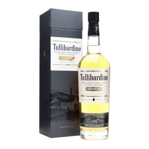 图片 Tullibardine Sovereign Bourbon Cask Single Malt Scotch Whisky 700 ml, TULLIBARDINESOVEREIGN