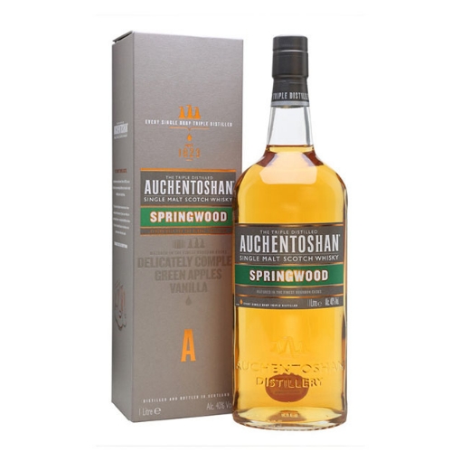 图片 Auchentoshan Springwood Single Malt Scotch Whisky 1L, AUCHENTOSHANSPRINGWOOD