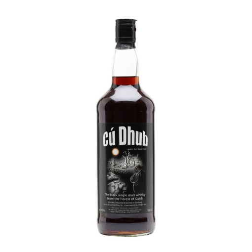 图片 Cu Dhub Black Whisky Single Malt Scotch Whisky 700 ml, CUDHUBBLACK