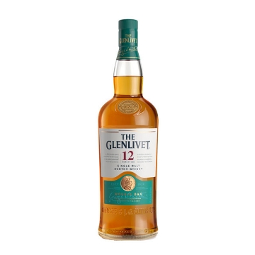 图片 The Glenlivet 12 Year Old Single Malt Scotch Whisky 1L, THEGLENLIVET12-1L