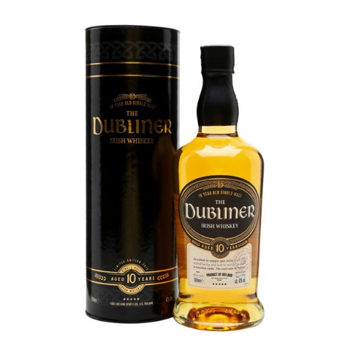 图片 The Dubliner 10 Year Old Single Malt Irish Whiskey 700 ml, THEDUBLINER10