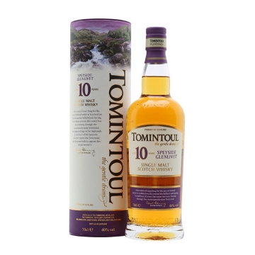 图片 Tomintoul 10 Year Old Single Malt Single Malt Scotch Whisky 700 ml, TOMINTOUL10