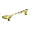 图片 Amerock Pull Spoon Regency Brass and Saturated Chrome, AR9330R1