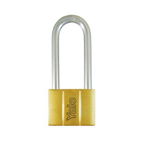 图片 Yale Padlock Solid Brass 60mm 128mm Shackle, YLHV14060LS120