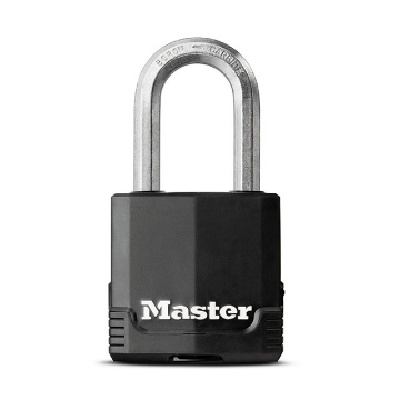 图片 Master Lock Padlock Laminated Steel 49mm 38mm Shackle, MSPM115DLF