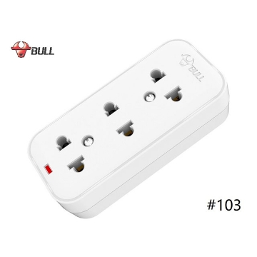 图片 Bull Extension Board 3 Outlet Rewireable Board White Color (3H), 103