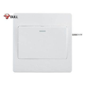 图片 Bull 1 Gang 1 Way Switch Set (White), G06K111Y