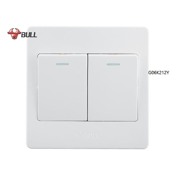 图片 Bull 2 Gang 3 Way Switch Set (White), G06K212Y