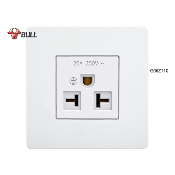 图片 Bull 1 Gang Air Tandem Outlet Set ( White), G06Z110