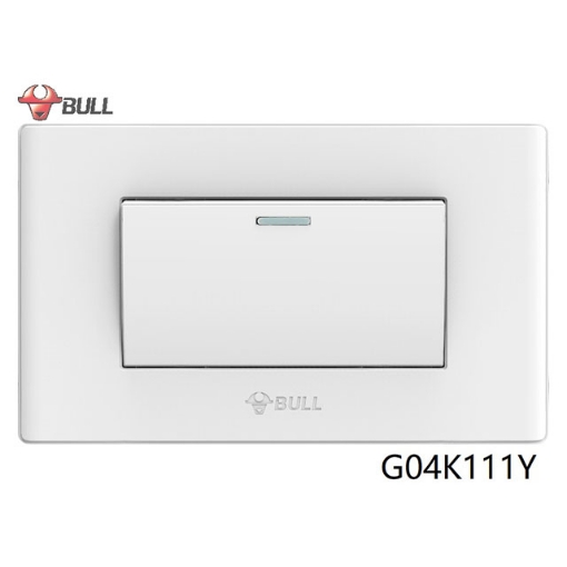 图片 Bull 1 Gang 1 Way Switch Set (White), G04K111Y