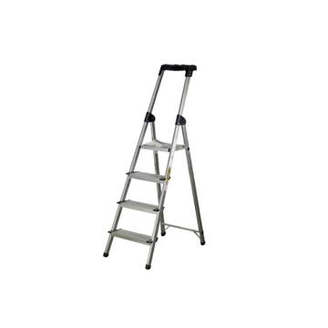 图片 Jinmao Aluminum 4 Steps Household Ladder 150 kg, JMA0112104