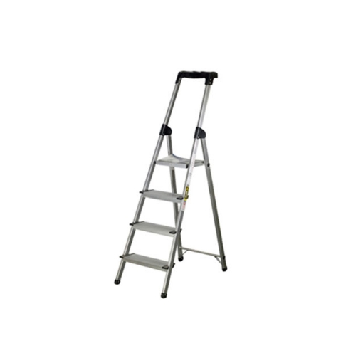 图片 Jinmao Aluminum 4 Steps Household Ladder 150 kg, JMA0112104