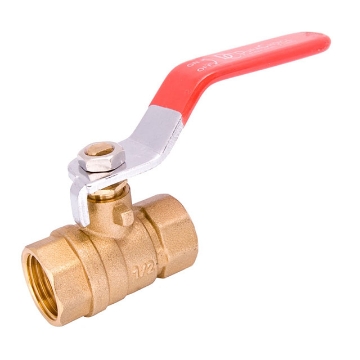 图片 Omega Brass Ball Valve (1/2 in, 3/4 in, 1 in, 1 1/4 in, 1 1/2 in, 2 in), BV-2000-05