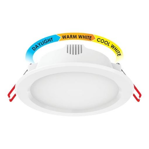 图片 FIREFLY Basic Series LED Integrated Downlight Tri-Color, EDL222203TC