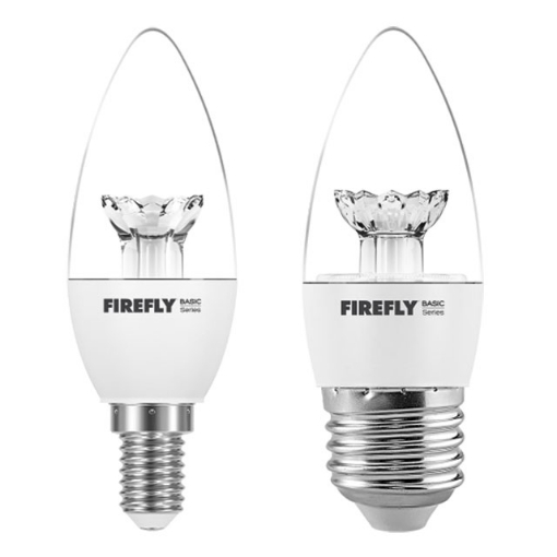 图片 FIREFLY LED Candle Bulb Clear (3 watts, 5 watts), EBC503DL/E14