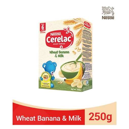 图片 Nestle Cerelac Wheat Banana and Milk 250g, CER07