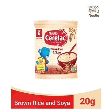 图片 Nestle Cerelac Brown Rice and Soya 20g, CER04