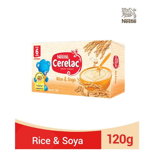 图片 Nestle Cerelac Rice and Soya 120g, CER06