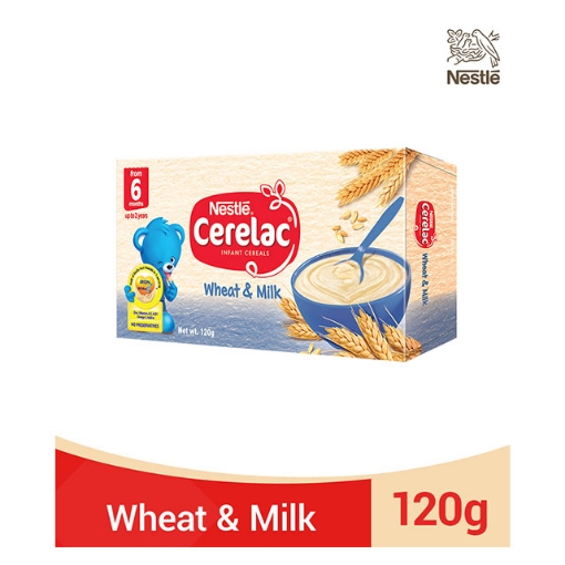 图片 Nestle Cerelac Wheat and Milk 120g, CER10