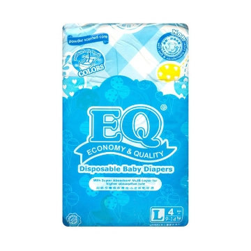 图片 EQ Diaper Colors Large 4's, EQ090