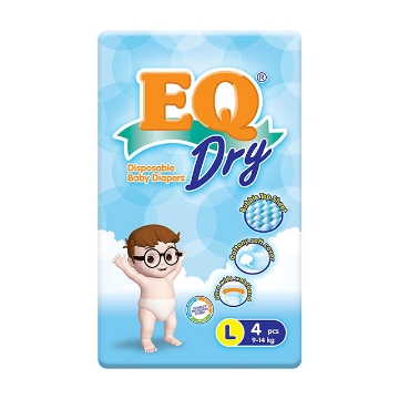 图片 EQ Diaper Dry Large (4's, 48's, 72's), EQ035Y