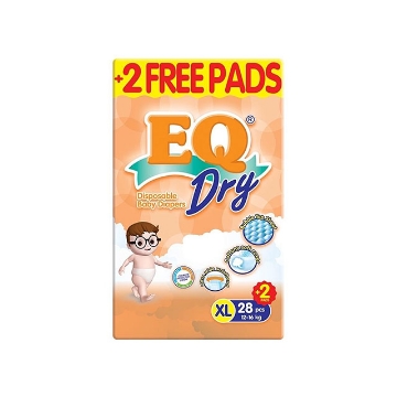 图片 EQ Diaper Dry Xtra Large 28+2's, EQ032AY