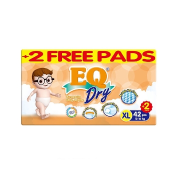 图片 EQ Diaper Dry Xtra Large 42+2's, EQ016