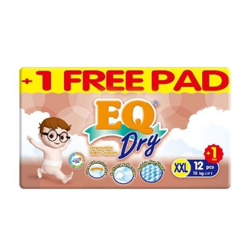 图片 EQ Diaper Dry XXL 12+1's, EQ063A