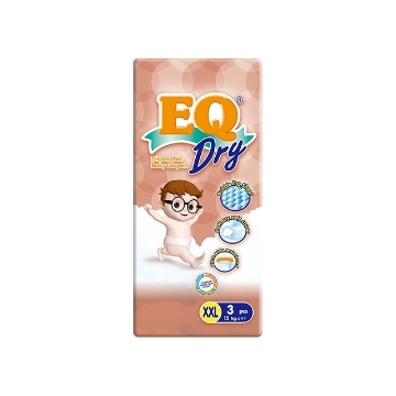 图片 EQ Diaper Dry XXL 3's, EQ062Y