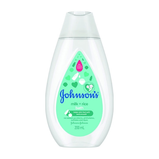 图片 Johnson's Baby Bath Milk + Rice 200 ml, JOH14B