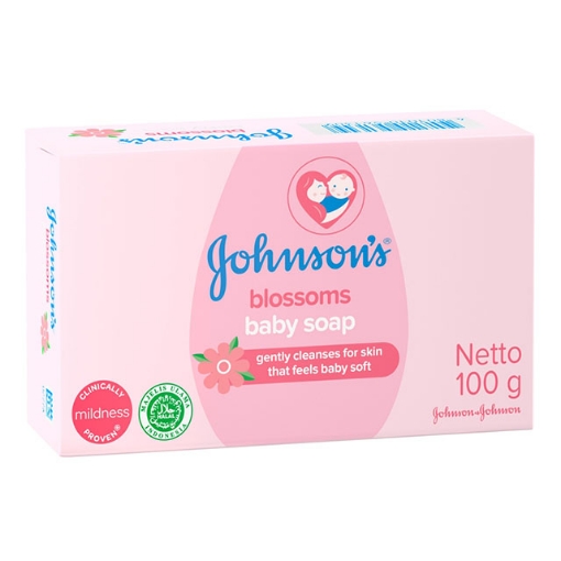 图片 Johnson's Baby Soap Blossoms Pink 100g, JOH95Y