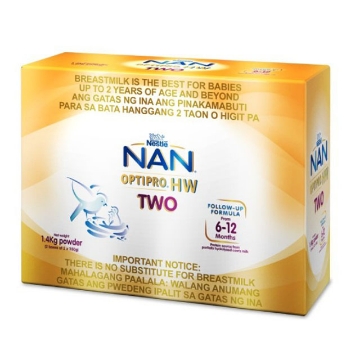 图片 Nestle NAN OptiPro HW Two Infant Formula for 6-12 Months 1.4 kg, NANHW1.4