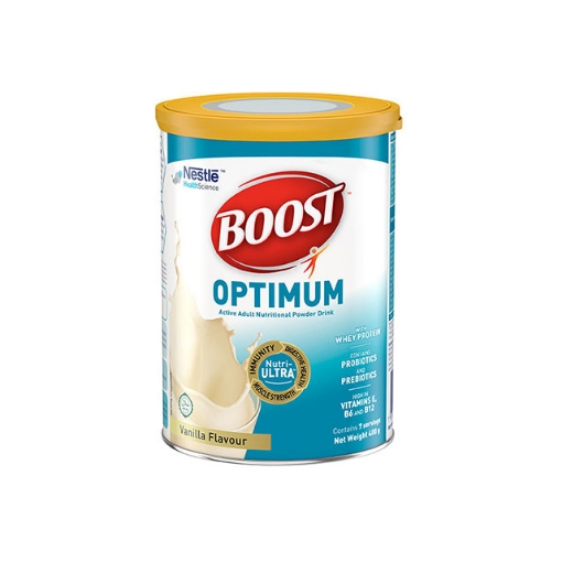 图片 Nestle Boost Optimum Vanilla Adult Milk Powder 400g, NESTLEBOOST