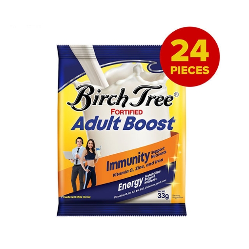 图片 Birch Tree Fortified Adult Boost 33g Pack of 24, BIRCHTREE33