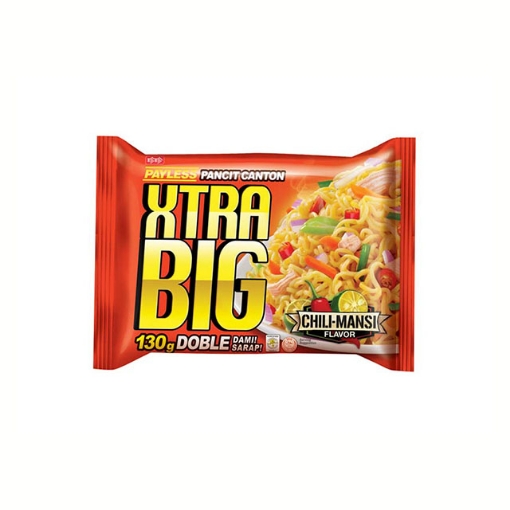 图片 Payless Pancit Canton Xtra Big 130g (Chili-mansi, Hot chili, Kalamansi, Original, Sweet and Spicy), PAY06