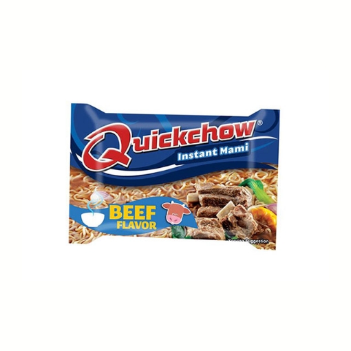 图片 Quickchow Instant Mami 55g (Beef, Chicken, Hot and Spicy Beef), QUI02