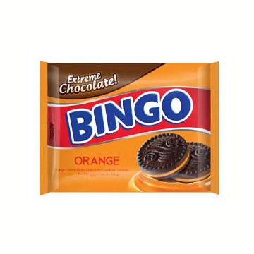 图片 Bingo Chocolate Cookie (Orange, Double Chocolate, Vanilla) 28g 10 packs, BIN01