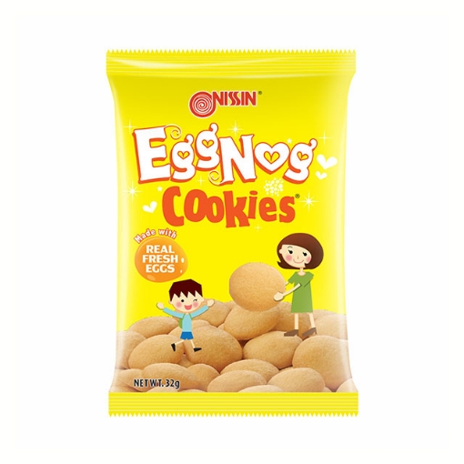 图片 Nissin Eggnog Cookies 32g, NIS27