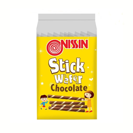 图片 Nissin Wafer Stick Chocolate 28g 10 packs, NIS165