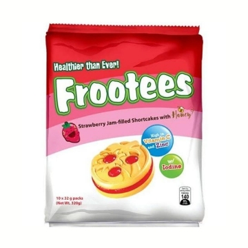 图片 Rebisco Frootees Strawberry 30g 10 packs, REB55