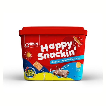 图片 Nissin Happy Snackin' Tub Biscuit 700g, NIS58A