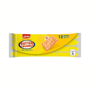 图片 Nissin Butter Coconut 14g 12 packs, NIS48